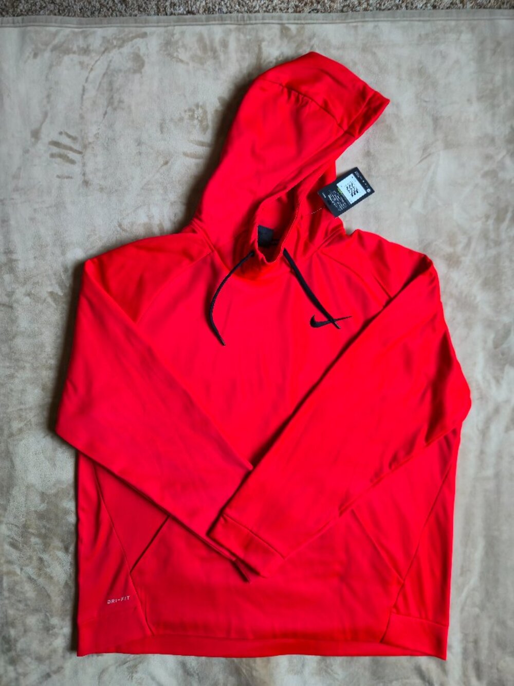 NWT Nike Therma Dri-FIT Pullover Training Hoodie University Red Men's XXL 826671